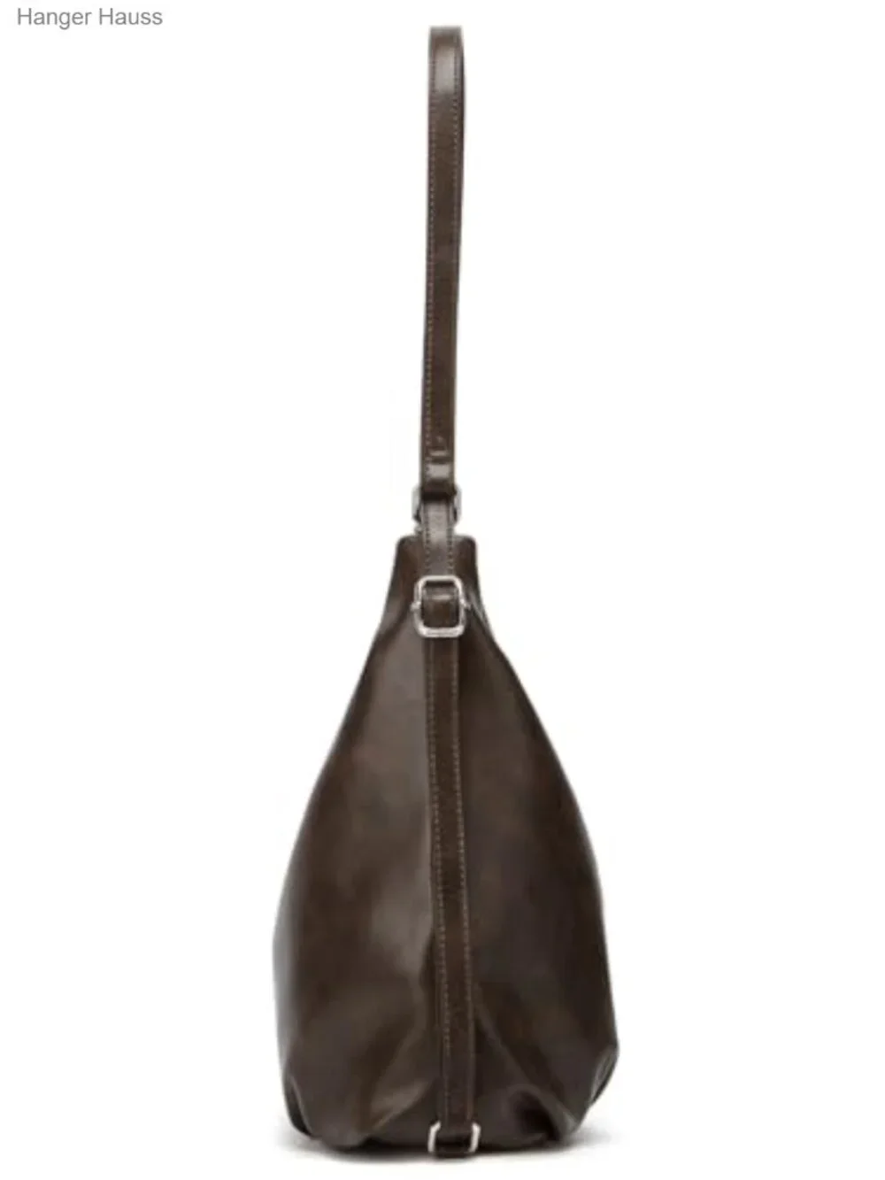 PU Leather Hobo Bag Tote Shoulder Crossbody Convertible Purse